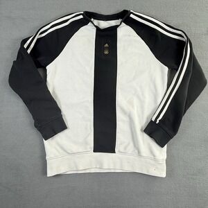Vintage Size M Adidas Mens White Germany National Football Team Sweatshirt